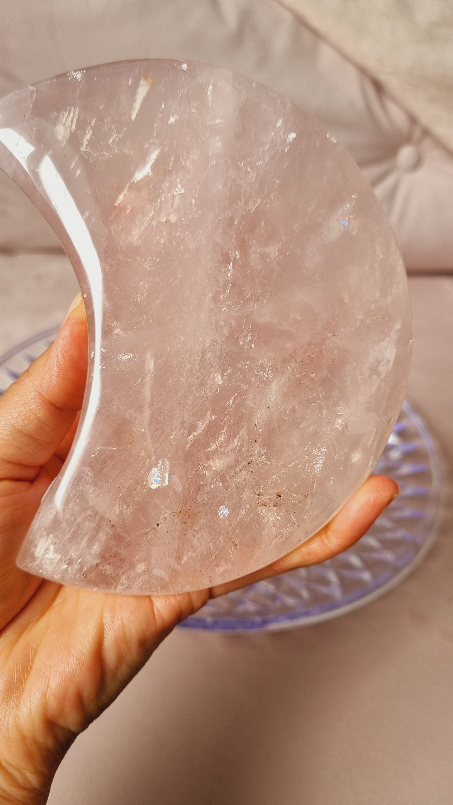 Rose Quartz Moon