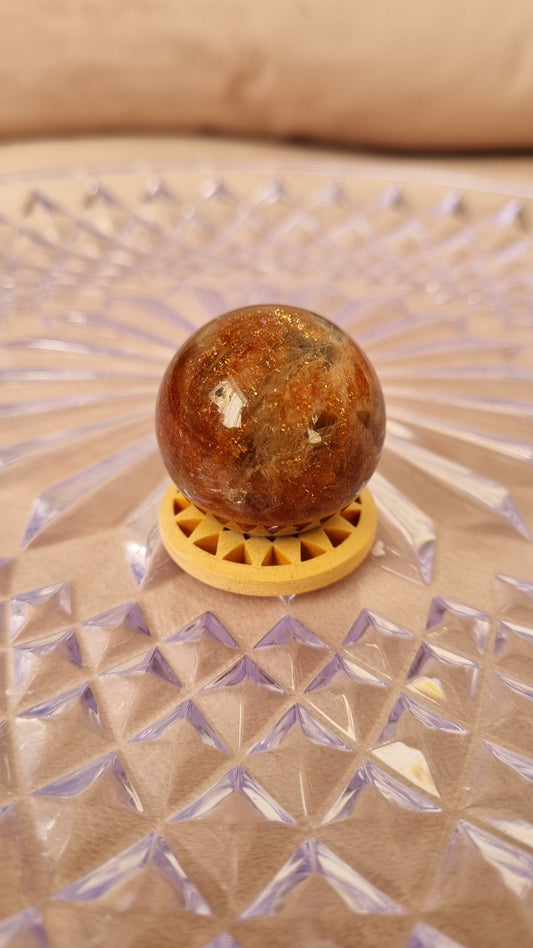 Sunstone & Moonstone Lattice Sphere