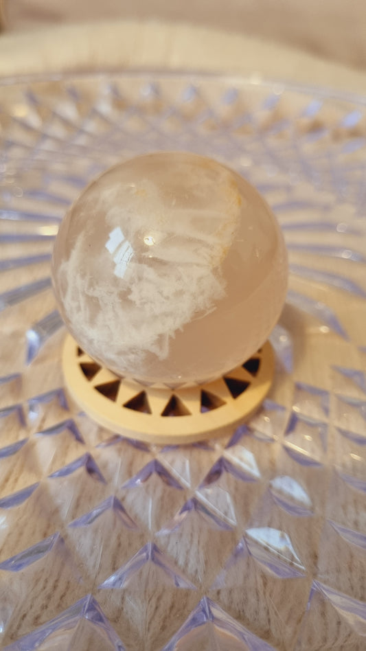 Snow Quartz Sphere